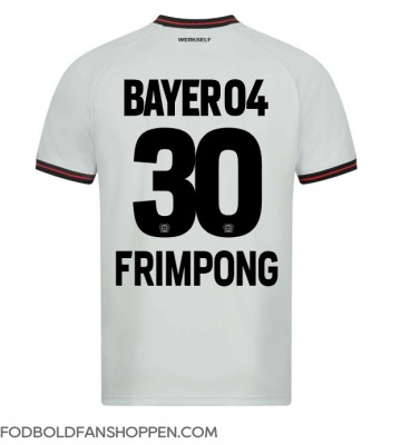 Bayer Leverkusen Jeremie Frimpong #30 Udebanetrøje 2023-24 Kortærmet